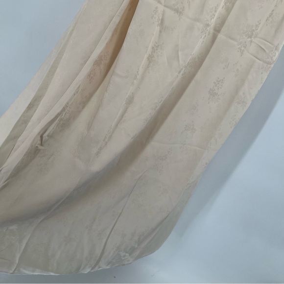 Princess Polly Esti Satin Cowl Neck Floral Open Back Maxi Dress In Champagne - Picture 4 of 12